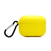 Чехол для кейса Apple AirPods Pro 3 (Желтый) Soft touch