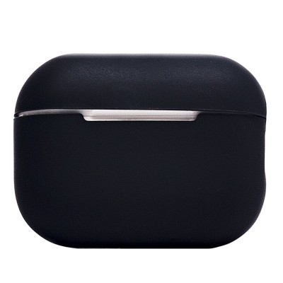 Чехол для кейса Apple AirPods Pro 2 (Черный) Soft touch