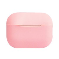 Чехол для кейса Apple AirPods Pro 2 (Светло-розовый) Soft touch