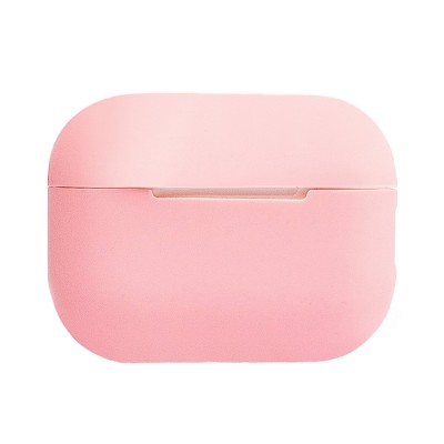 Чехол для кейса Apple AirPods Pro 2 (Светло-розовый) Soft touch
