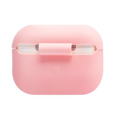 Чехол для кейса Apple AirPods Pro 2 (Светло-розовый) Soft touch