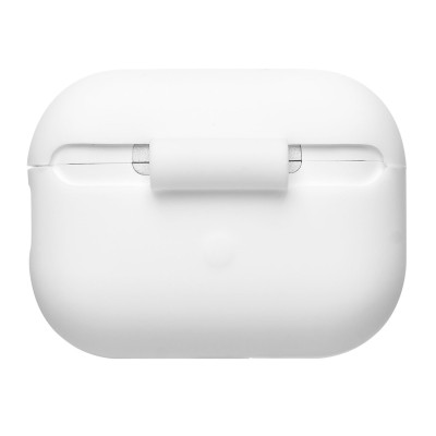 Чехол для кейса Apple AirPods Pro 2 (Белый) Soft touch