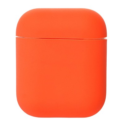 Чехол для кейса Apple AirPods (Персиковый) Soft touch