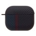 Чехол для Apple AirPods (3-го поколения) (Черный/Синий) Luxo Creative