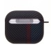 Чехол для Apple AirPods (3-го поколения) (Черный/Синий) Luxo Creative