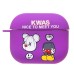 Чехол для Apple AirPods (3-го поколения) (Фиолетовый) Luxo Creative