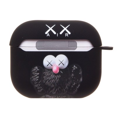 Чехол для Apple AirPods (3-го поколения) (Черный) Luxo Creative Чехол для Apple AirPods (3-го поколения) (Черный) Luxo Creative