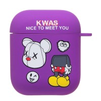 Чехол для Apple AirPods (Фиолетовый) Luxo Creative