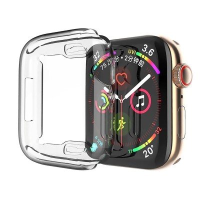 Чехол для часов для Apple Watch 41 mm (Прозрачный) TPU Case Чехол для часов для Apple Watch 41 mm (Прозрачный) TPU Case
