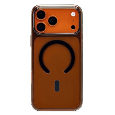Чехол-накладка для Apple iPhone 17 Pro Max (Черный) ORG PC Clear Case SafeMag