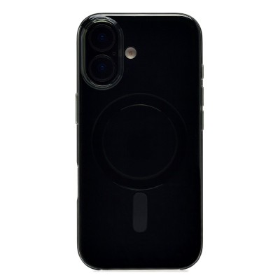 Чехол-накладка для Apple iPhone 17 (Черный) ORG PC Clear Case SafeMag