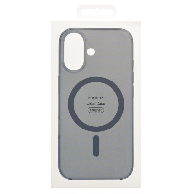 Чехол-накладка для Apple iPhone 17 (Черный) ORG PC Clear Case SafeMag