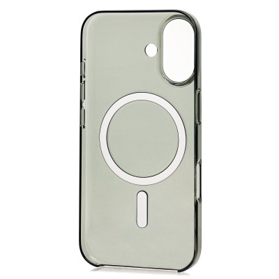 Чехол-накладка для Apple iPhone 17 (Черный) ORG PC Clear Case SafeMag