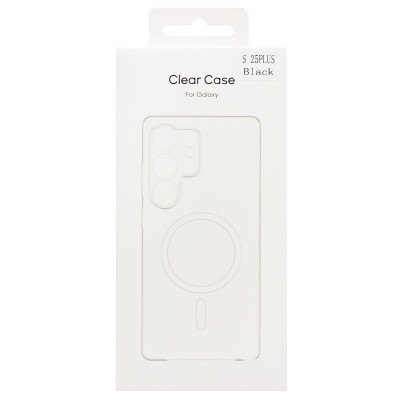 Чехол-накладка для Samsung S936B Galaxy S25 Plus (Черный) ORG PC Clear Case SafeMag