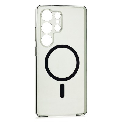 Чехол-накладка для Samsung S938B Galaxy S25 Ultra (Черный) ORG PC Clear Case SafeMag