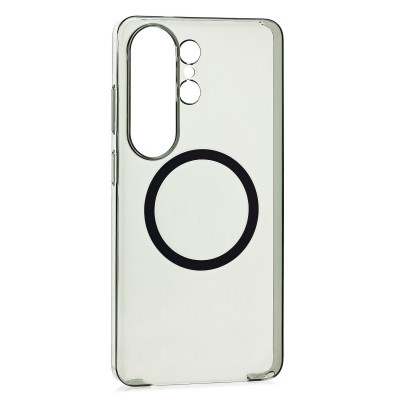Чехол-накладка для Samsung S948B Galaxy S26 Ultra (Черный) ORG PC Clear Case SafeMag