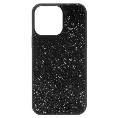 Чехол-накладка для Apple iPhone 13 Pro Max россыпь кристаллов (Черный) PC071 POSH SHINE