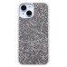 Чехол-накладка для Apple iPhone 15 россыпь кристаллов (Серебристый) PC071 POSH SHINE
