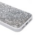 Чехол-накладка для Apple iPhone 15 россыпь кристаллов (Серебристый) PC071 POSH SHINE