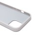 Чехол-накладка для Apple iPhone 15 россыпь кристаллов (Серебристый) PC071 POSH SHINE