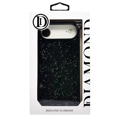 Чехол-накладка для Apple iPhone 17 Air россыпь кристаллов (Черный) PC071 POSH SHINE