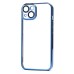 Чехол-накладка с закрытой камерой для Apple iPhone 14 (Синий) PC073
