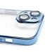 Чехол-накладка с закрытой камерой для Apple iPhone 14 (Синий) PC073