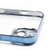 Чехол-накладка с закрытой камерой для Apple iPhone 14 (Синий) PC073