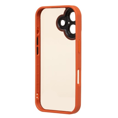 Чехол-накладка для Apple iPhone 17 (Оранжевый) PC090