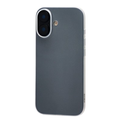Чехол-накладка для Apple iPhone 17 (Прозрачный/Белый) PC091