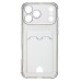 Чехол-накладка с картхолдером для Apple iPhone 17 Pro Max (Черный) SC276
