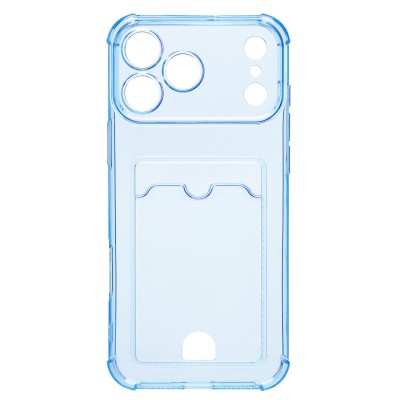 Чехол-накладка с картхолдером для Apple iPhone 17 Pro Max (Глубокий Синий) SC276