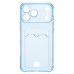 Чехол-накладка с картхолдером для Apple iPhone 17 Pro Max (Глубокий Синий) SC276