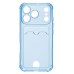 Чехол-накладка с картхолдером для Apple iPhone 17 Pro (Глубокий Синий) SC276