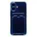 Чехол-накладка с картхолдером для Apple iPhone 17 (Глубокий Синий) SC276