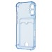Чехол-накладка с картхолдером для Apple iPhone 17 (Глубокий Синий) SC276