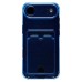 Чехол-накладка с картхолдером для Apple iPhone 17 Air (Глубокий Синий) SC300
