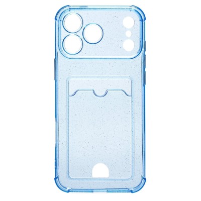 Чехол-накладка с картхолдером для Apple iPhone 17 Pro Max (Глубокий Синий) SC300