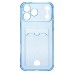 Чехол-накладка с картхолдером для Apple iPhone 17 Pro Max (Глубокий Синий) SC300