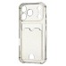 Чехол-накладка с картхолдером для Apple iPhone 17 Pro (Черный) SC300