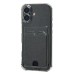 Чехол-накладка с картхолдером для Apple iPhone 17 (Черный) SC300