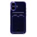 Чехол-накладка с картхолдером для Apple iPhone 17 (Фиолетовый) SC300