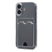 Чехол-накладка с картхолдером для Apple iPhone 17 (Белый) SC300