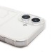 Чехол-накладка с картхолдером для Apple iPhone 17 (Белый) SC300