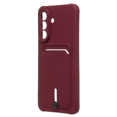 Чехол-накладка для Samsung A576B Galaxy A57 5G (Бордовый) SC304