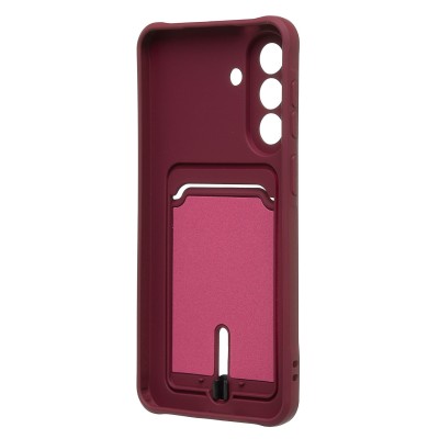 Чехол-накладка для Samsung A576B Galaxy A57 5G (Бордовый) SC304