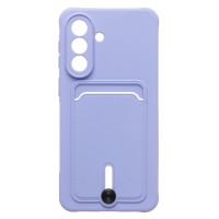 Чехол-накладка для Samsung A576B Galaxy A57 5G (Светло-фиолетовый) SC304