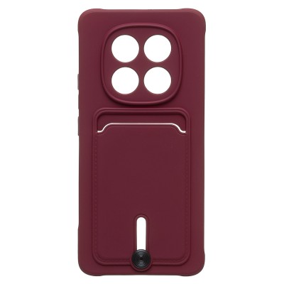 Чехол-накладка для Xiaomi Redmi Note 15 5G (Бордовый) SC304 Чехол-накладка для Xiaomi Redmi Note 15 5G (Бордовый) SC304