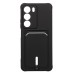 Чехол-накладка с картхолдером для Realme C71 (Черный) SC304