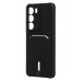 Чехол-накладка с картхолдером для Realme C71 (Черный) SC304
